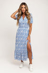 Deep V Mini Dress