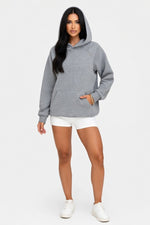 Hooded Sweatshirt — Light Grey