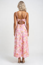 Strappy Back Maxi Dress — back view