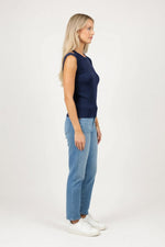 Ribbed Knit Tank Top — side view