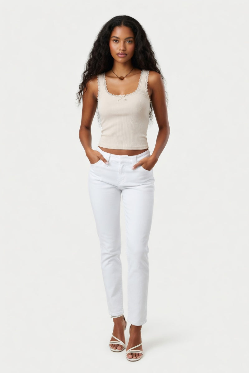 Lace Camisole Top — front view