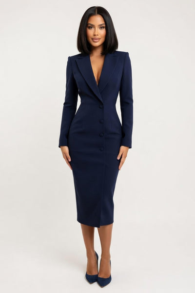 Single-Breasted Suit Skirt
