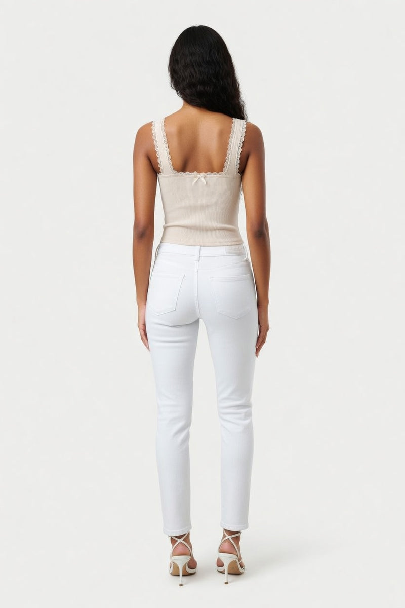 Lace Camisole Top — back view