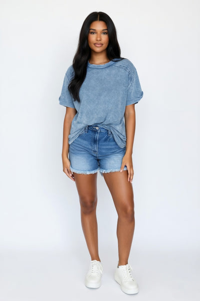 Viscose Short Sleeve Tee