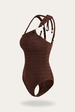 Conservative One-Piece Swimsuit — side view