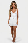 Satin Halter Dress