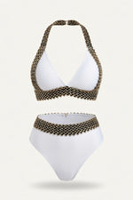 High Waist Bikini Set — White