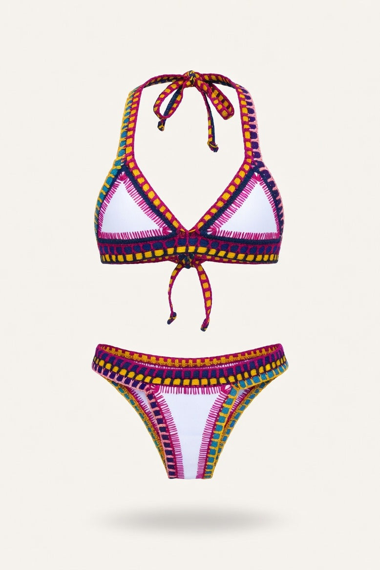 Crochet Bikini Set — Purple