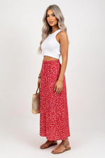 Button Detail Mini Skirt — side view