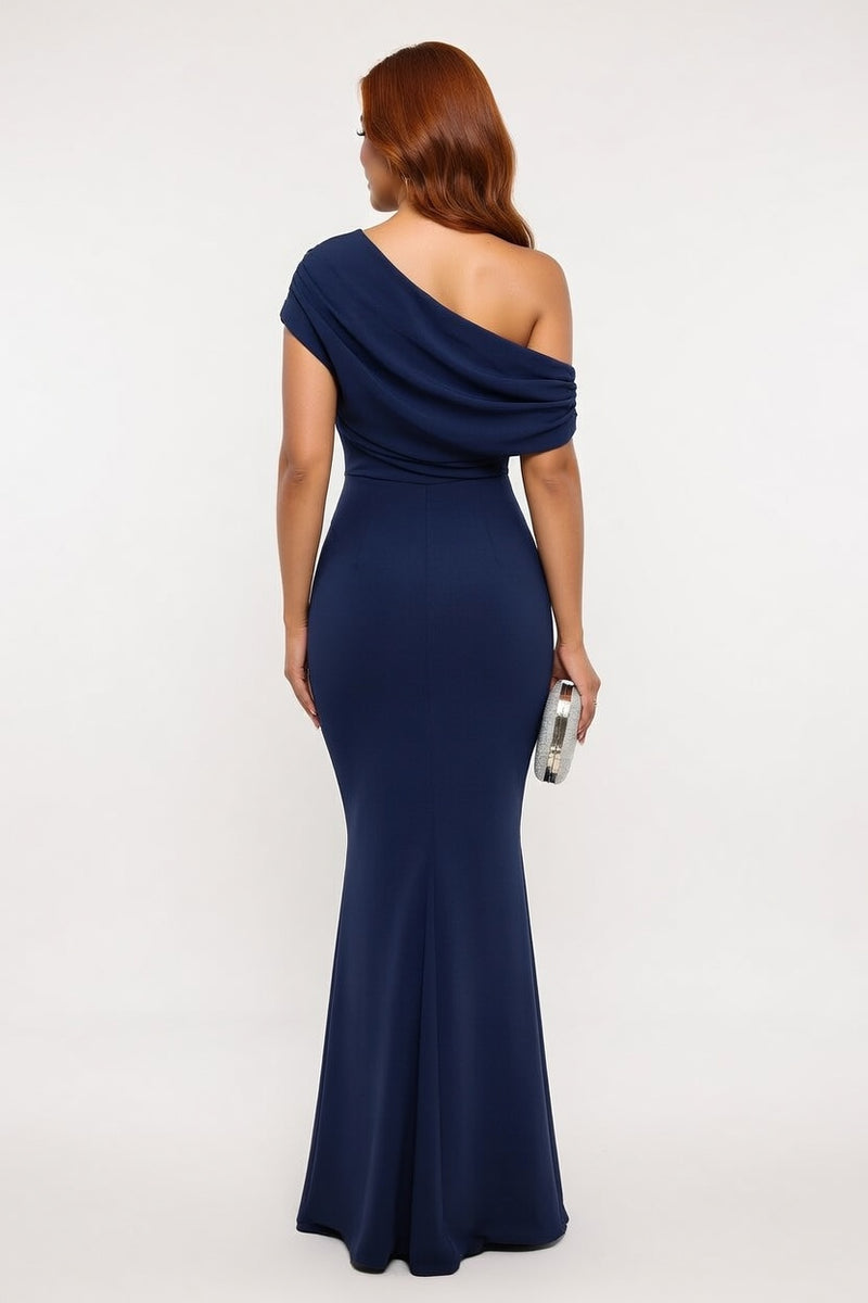 Off-Shoulder Bodycon Dress — back view