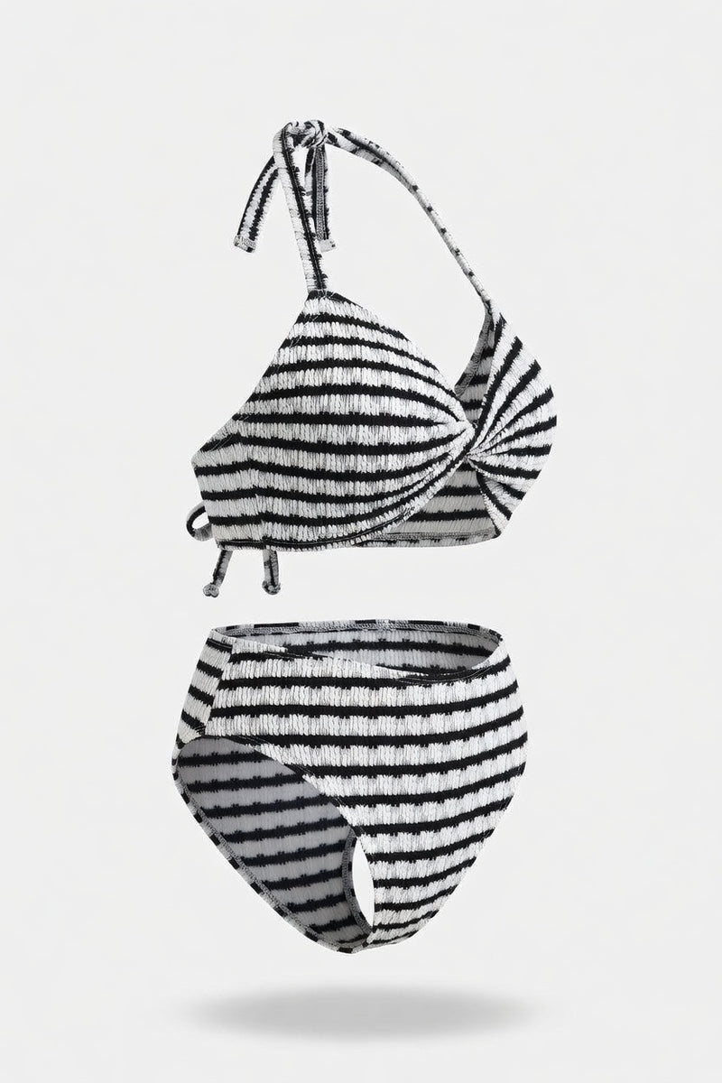 Contrast Bikini Set — side view