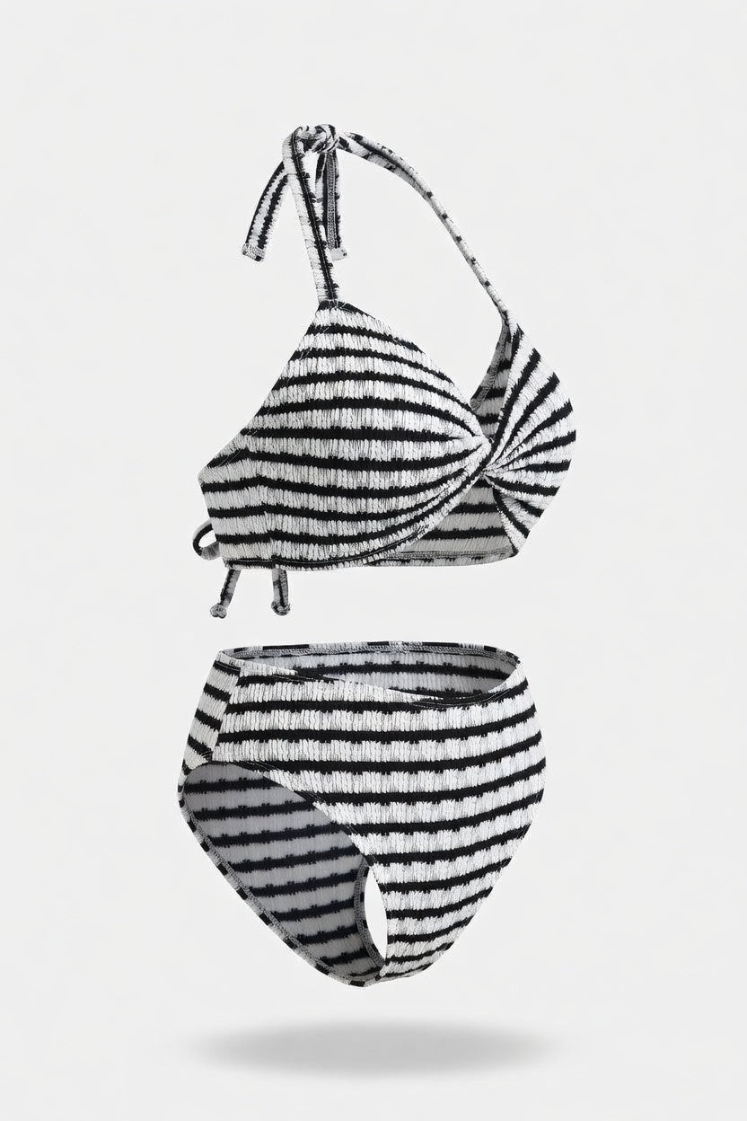 Contrast Bikini Set — side view