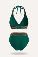 High Waist Bikini Set — back view