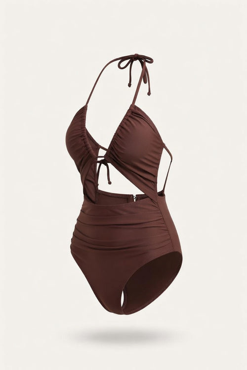 Cut-Out Swimsuit — side view