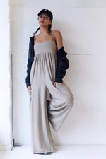 Off-Shoulder Bodycon Dress — Light Grey — colour variant