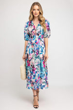 Printed Midi Dress — Colour 2