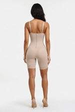 Shaping Bodysuit with Front Zip — back view