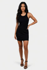 Sleeveless Bodycon Mini Dress — front view