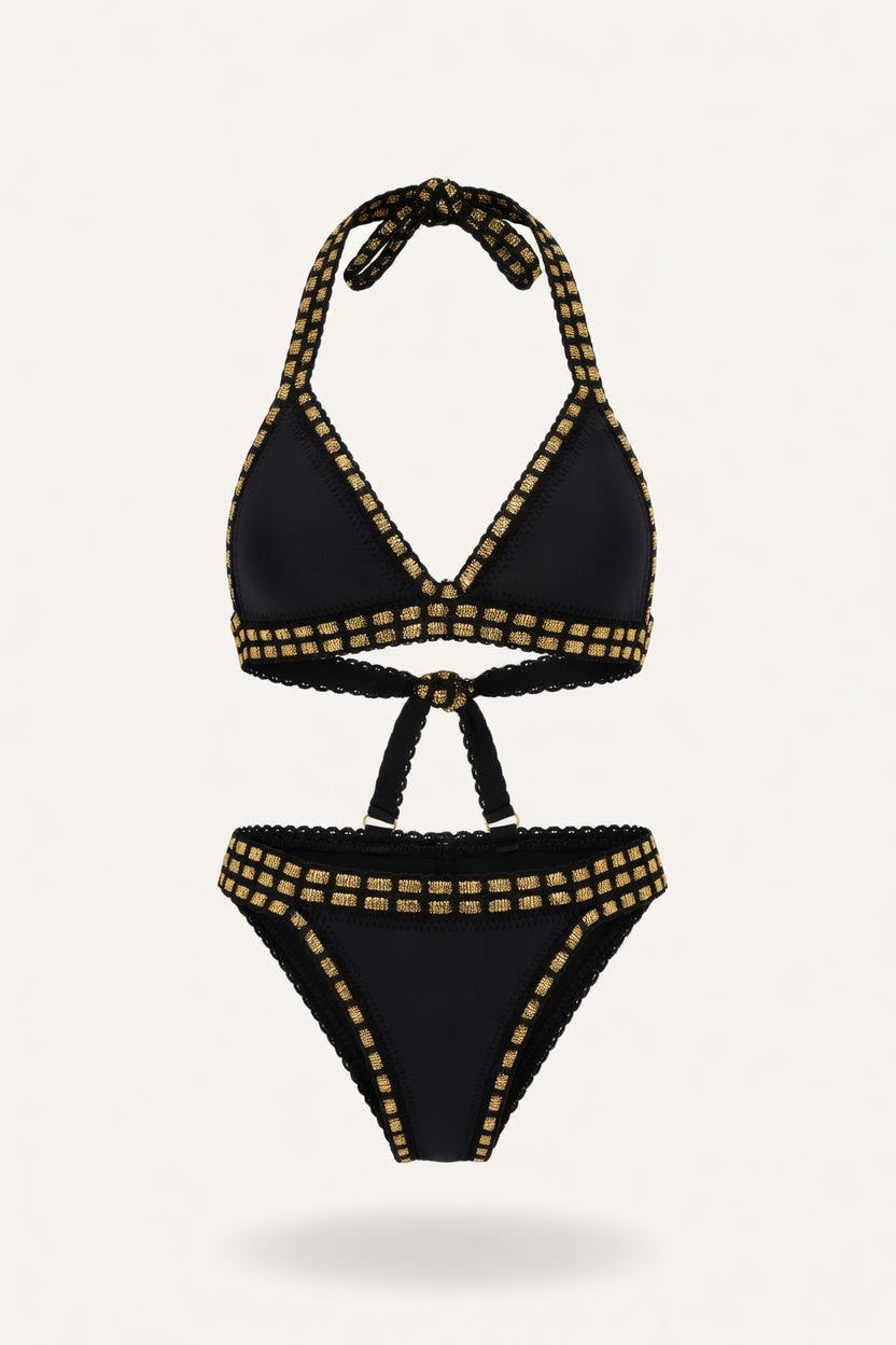Crochet Bikini Set — front view