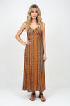 Halter Printed Beach Dress