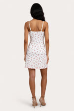 Floral Lace Cami Dress — back view