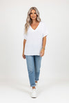 V-Neck Loose Fit Tee