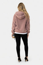 Fleece Zip Jacket — back view