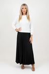 Knit Pleated Hybrid Dress