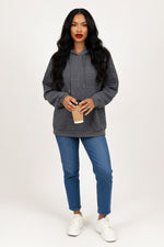 Letter Sweatshirt — Dark Grey