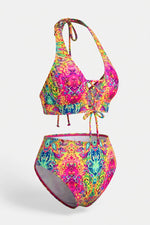 Lace-Up Bikini Set — side view