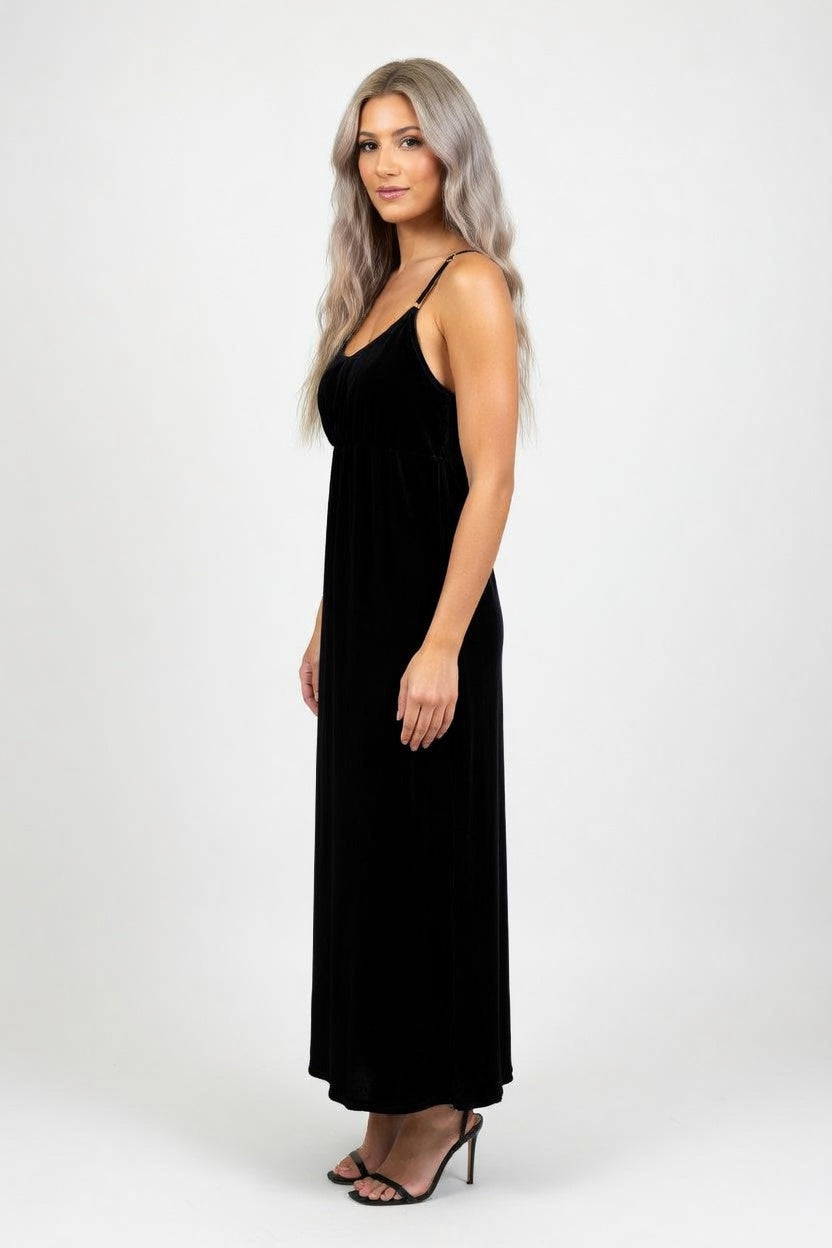 Backless Stretch Dress — side view