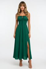 Strappy Back Maxi Dress — Green