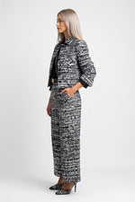 Structured Blazer & Wide Leg Trouser Co-ord — side view