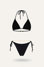High-Waisted Bikini Set — back view