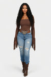Tassel Western Bodysuit