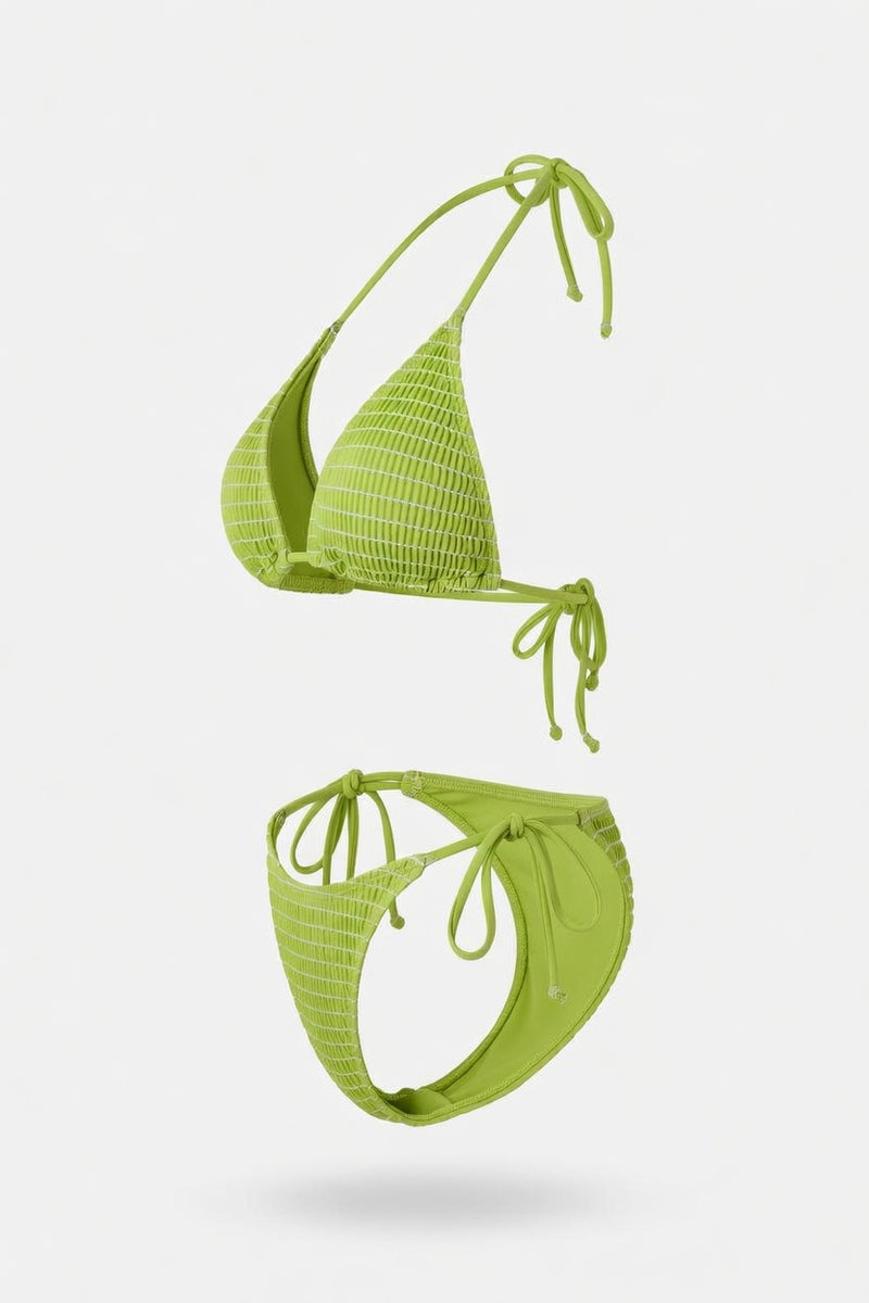 Cross-Front Bikini Set — side view