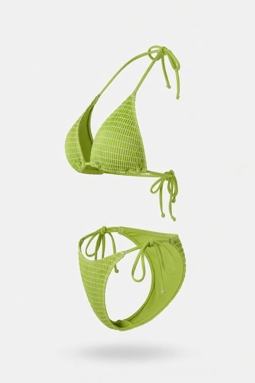 Cross-Front Bikini Set — side view