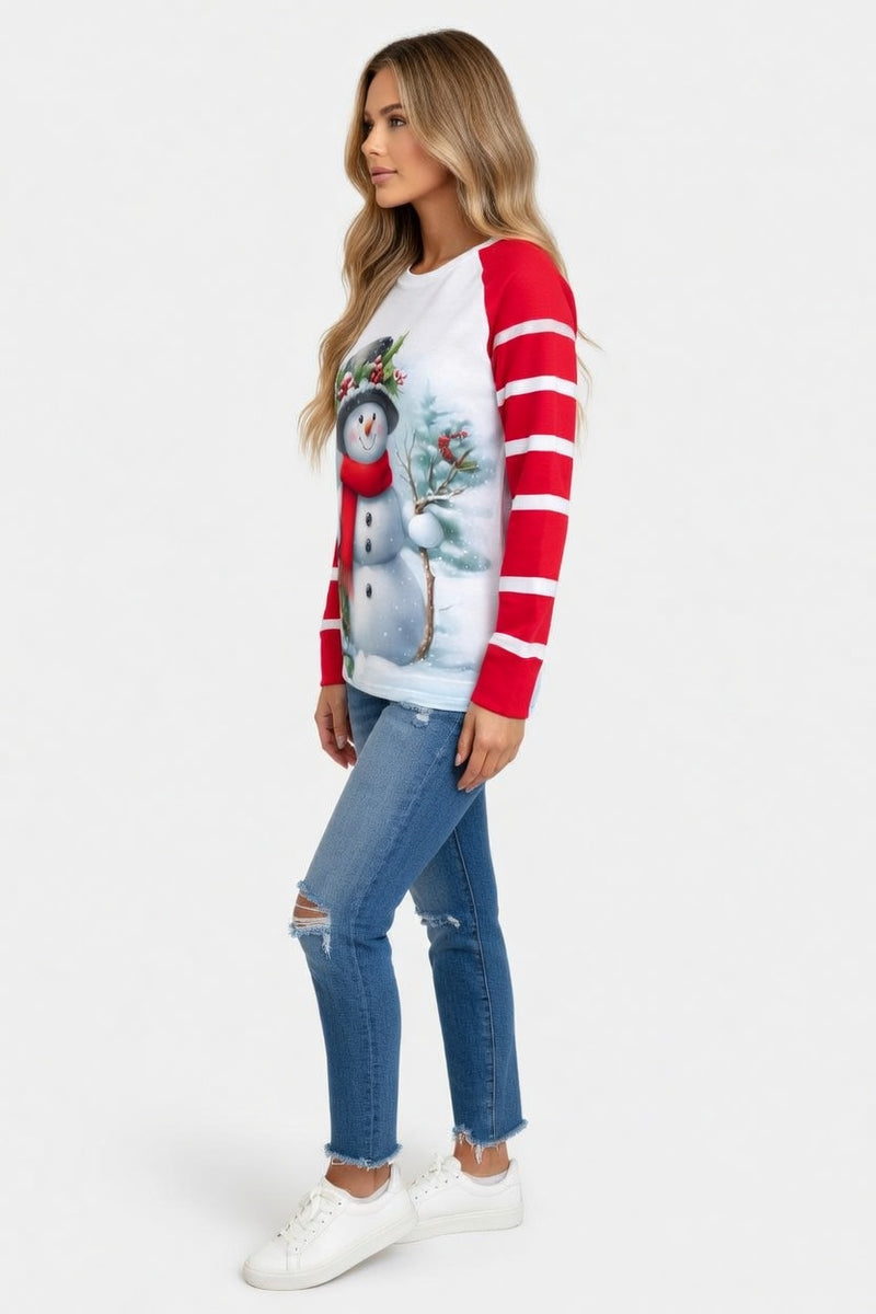 Printed Oversized Sweatshirt — side view