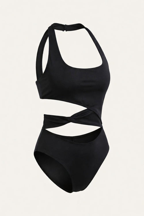 Cut-Out One-Piece Swimsuit — side view