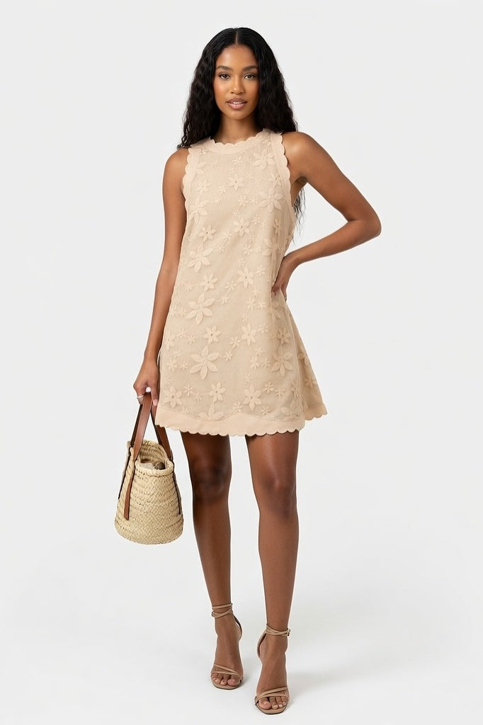 Oversized Vest Dress — Khaki
