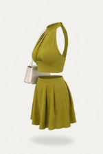 Halter Co-ord Set — side view