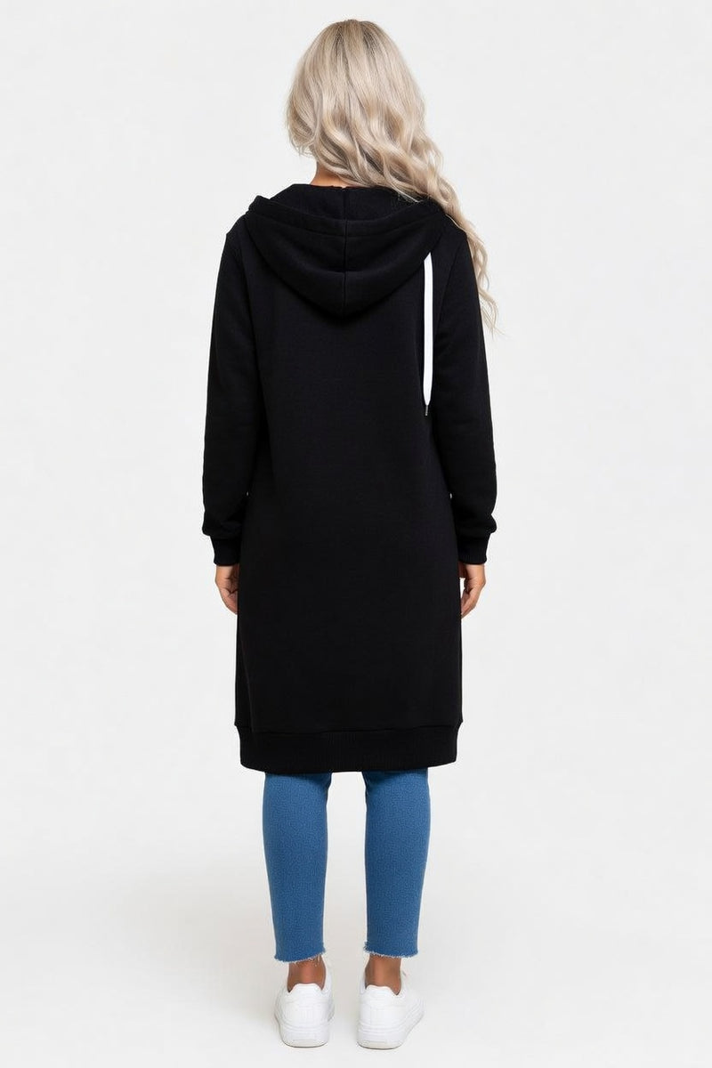 Oversized Pocket Sweatshirt — back view