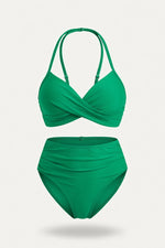 Structured Bikini Set — Grass Green
