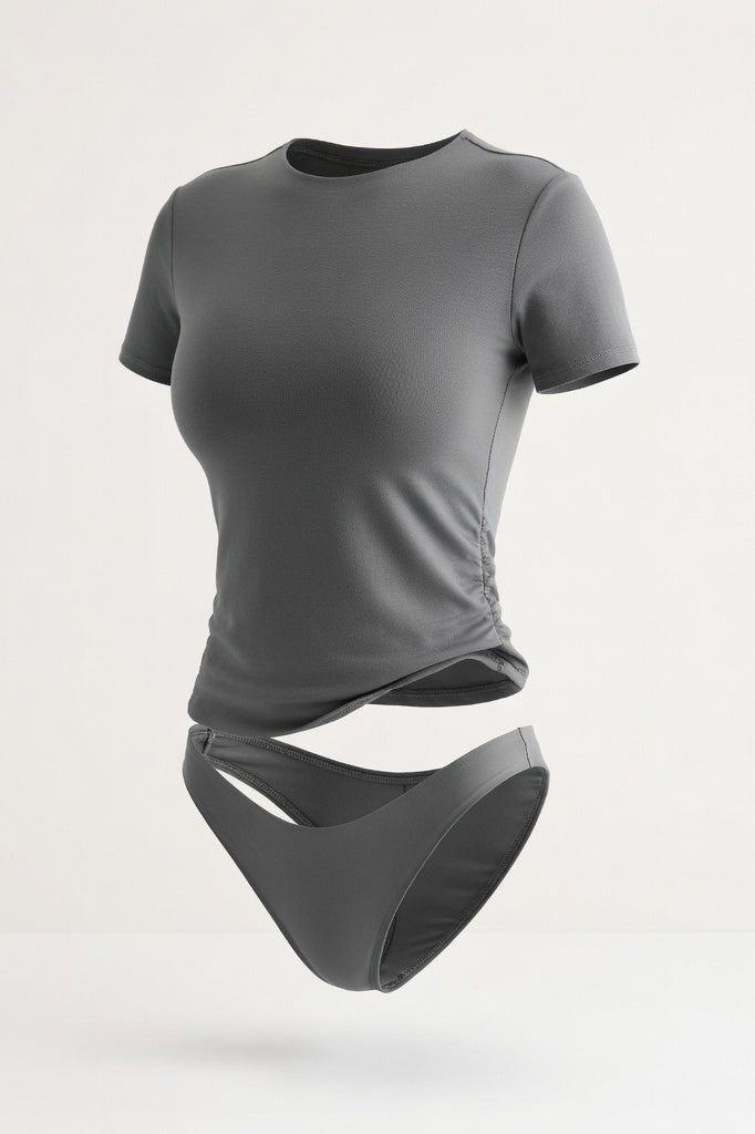 Slim Fit T-Shirt — Dark Grey
