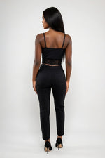 Halter Tube Top — back view