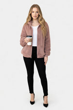Fleece Zip Jacket — front view