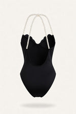 Shell Cup One-Piece Swimsuit — back view