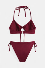 Split Bikini Set — back view