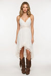 Lace Halter Midi Dress