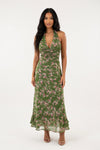 Floral Halter Dress